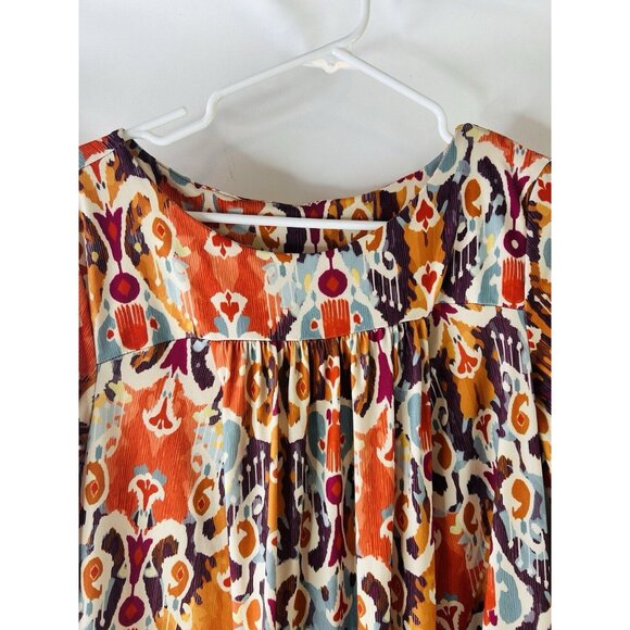 Japanese Weekend Rainbow Geometric Slinky Dress Artsy - Picture 4 of 8